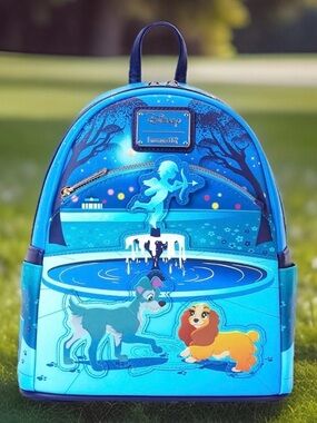 Lady and Tramp Disney Loungefly Mini Backpack